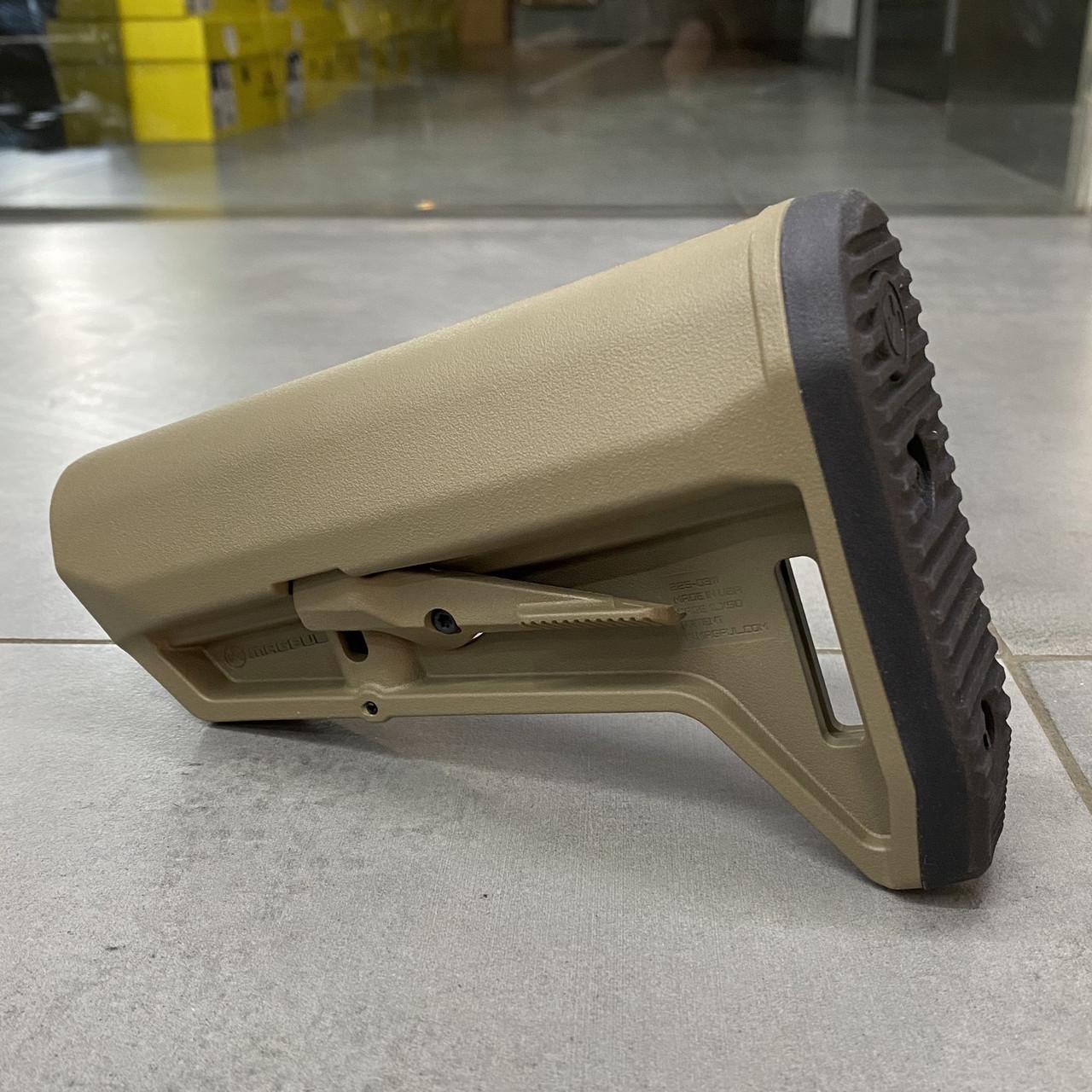 Пример Magpul MOE SL-K Carbine Stock Mil-Spec MAG626 FDE для AR10/AR15 Койот (243869) - фото 4