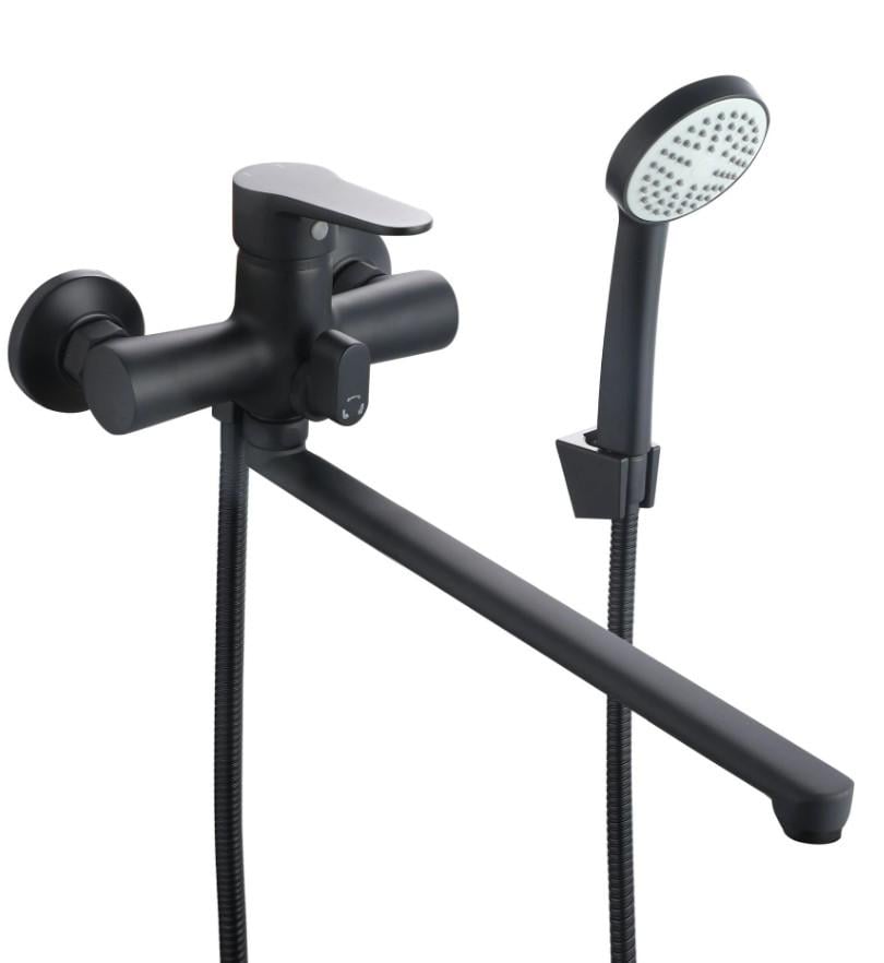 Змішувач для ванної кімнати Lidz Nicole 005 k35 Black (LDNIC005BLA45183)