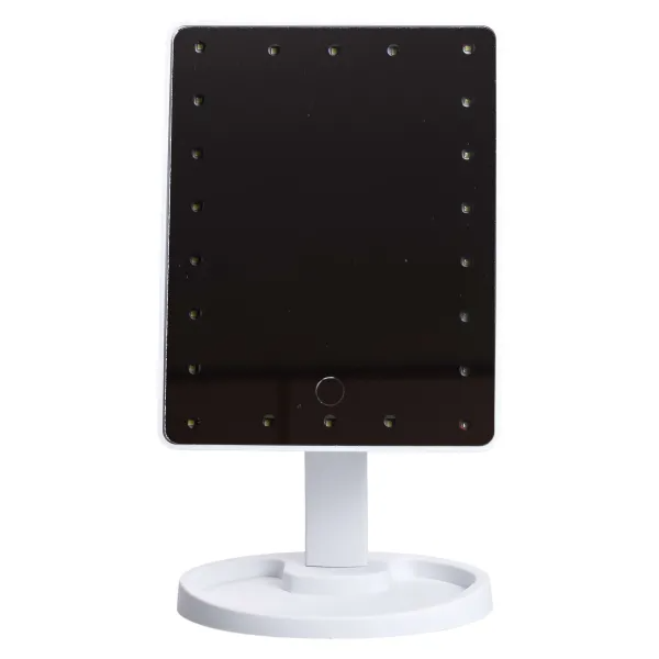 Косметичне дзеркало з LED-підсвіткою 22 світлодіоди Білий (29901123)