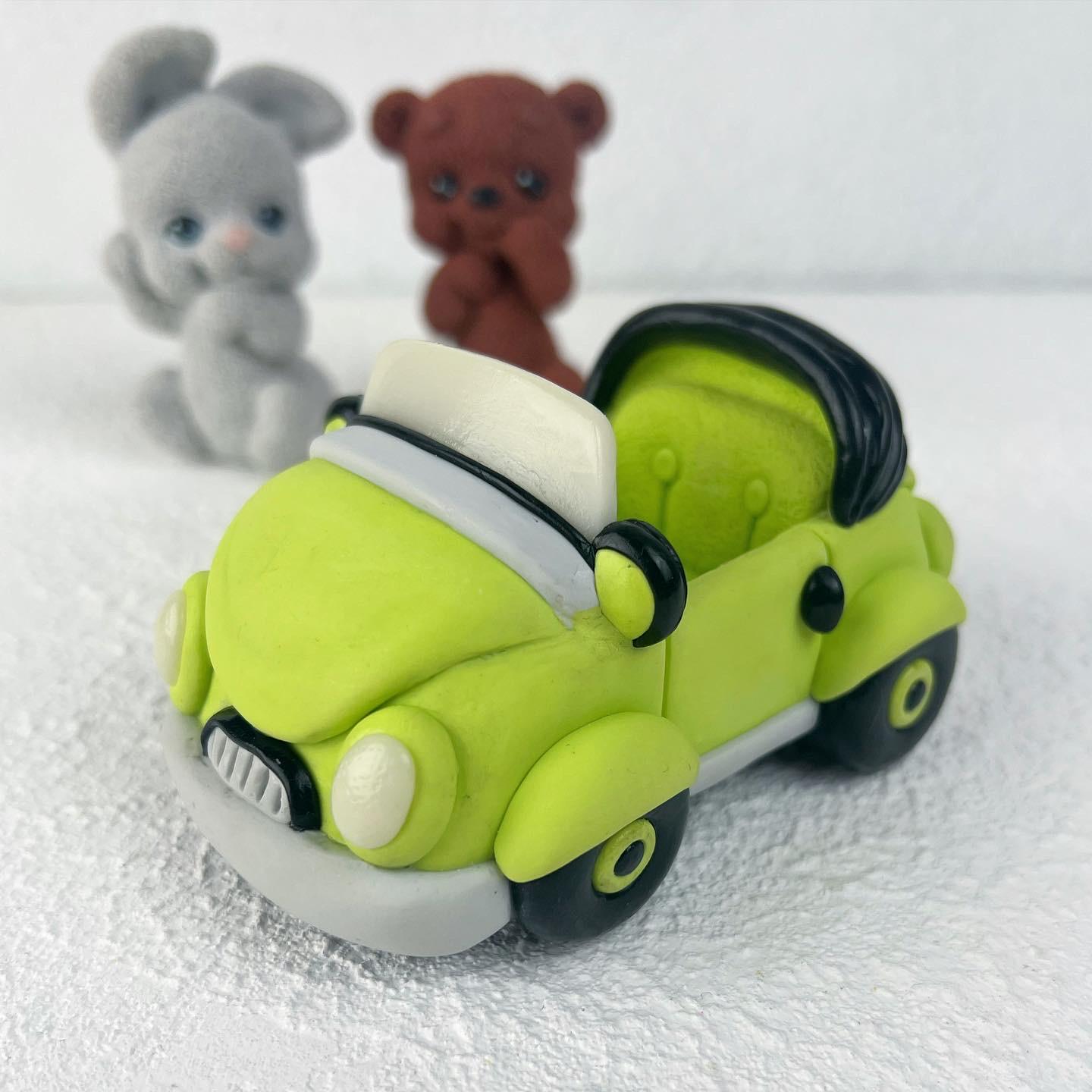 Молд силиконовый Машинка для зверьков (8963)