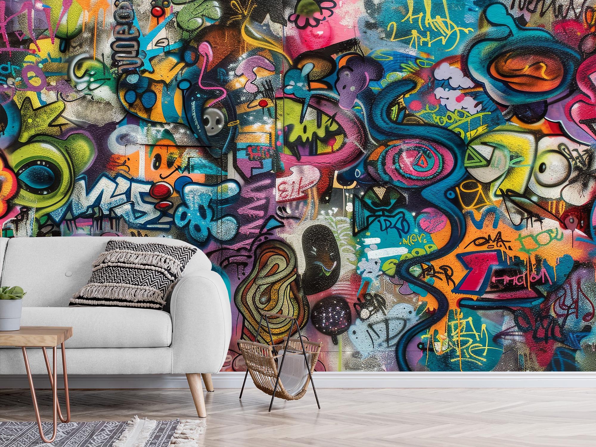 Фотошпалери флізелінові Фанк графіті 245х368 см (SPF-113/7) - фото 7