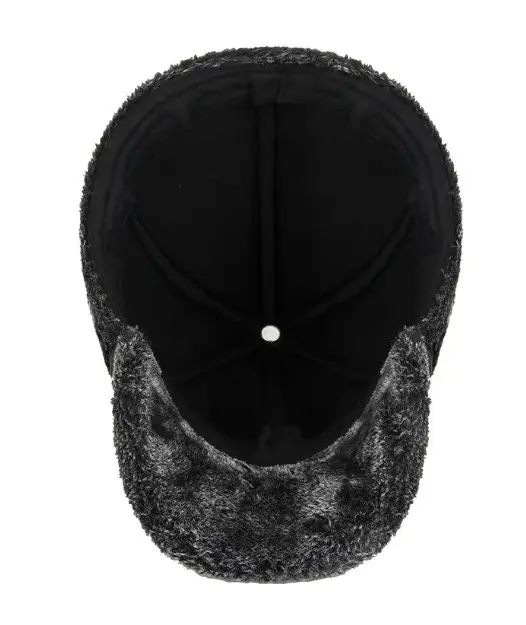 Шапка-кепка мужская кожаная на меху One Size 56-58 см Черный (30230791) - фото 7 Шапка-кепка мужская кожаная на меху One Size 56-58 см Черный (30230791) - фото 7