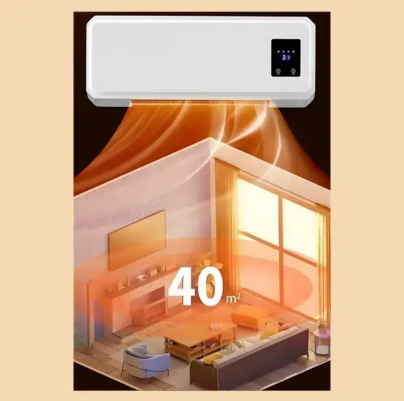 Тепловентилятор настінний Domotec MS-5962 з пультом 2000W (21182125) - фото 6