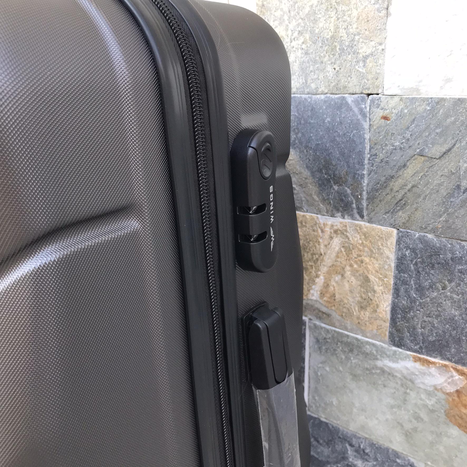 Чемодан дорожный Wings 147 из поликарбоната М 65х43х26 см Графитовый (10880477) - фото 6 Чемодан дорожный Wings 147 из поликарбоната М 65х43х26 см Графитовый (10880477) - фото 6