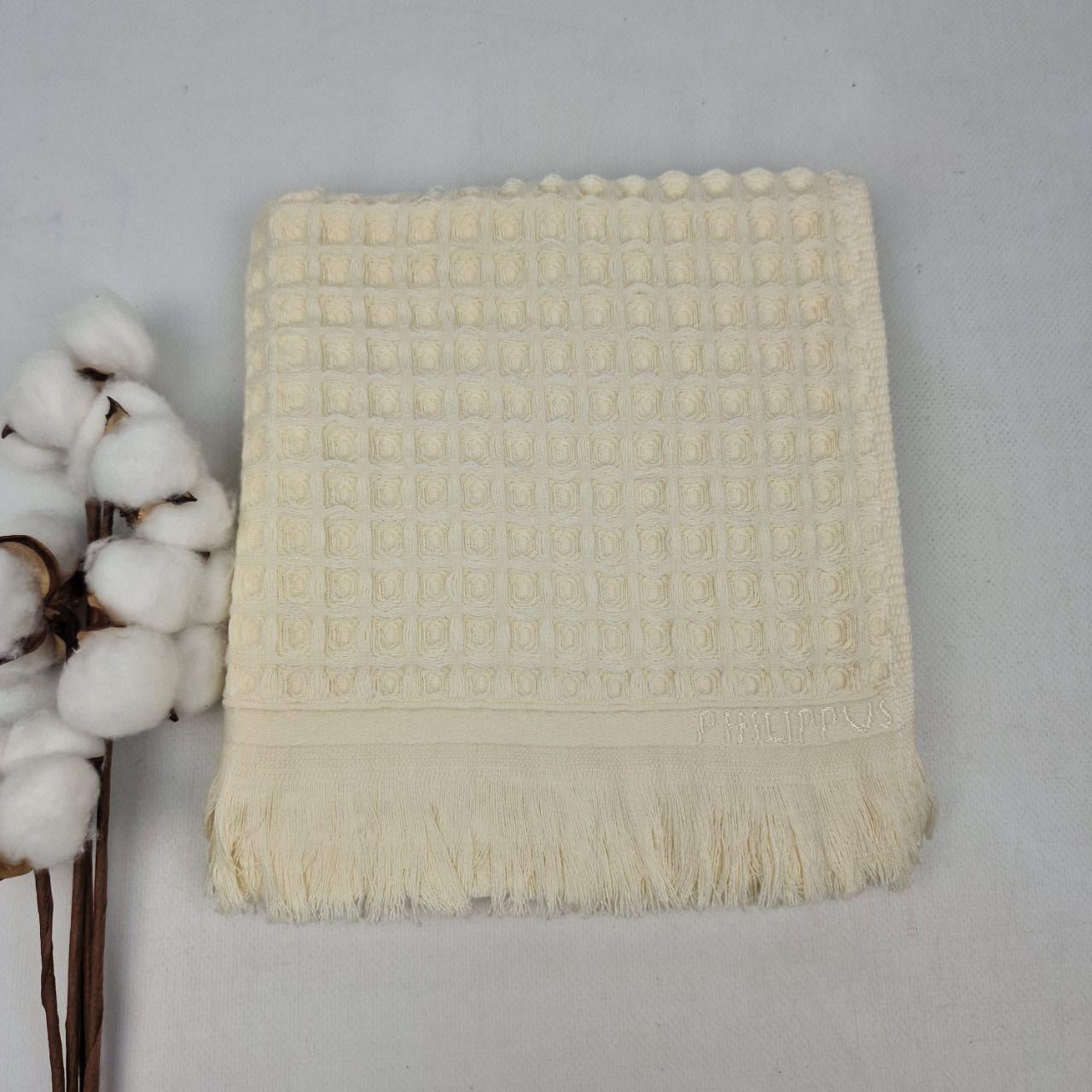 Полотенце Philippus Prime Cotton Waffle A390 50х90 см Молочный (CN42086)