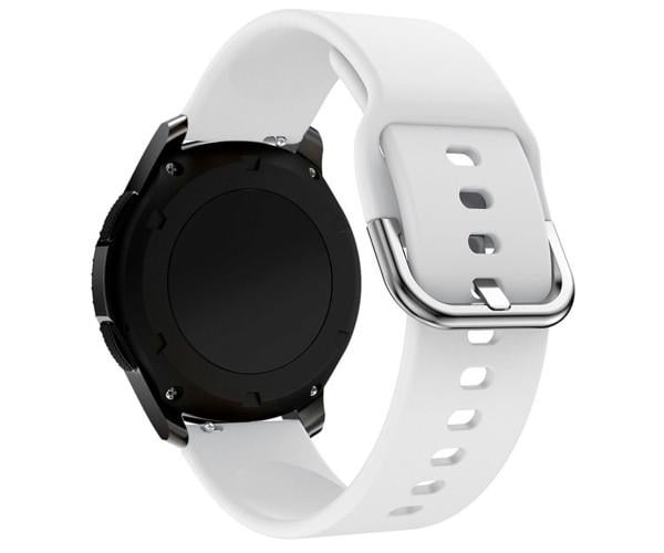 Ремінець Silicone Design для Samsung/Amazfit/Huawei 20 мм White Ремінець Silicone Design для Samsung/Amazfit/Huawei 20 мм White