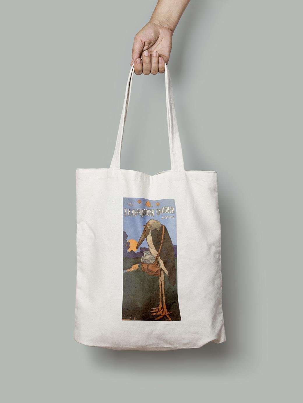 Эко-сумка Конфеты Цапля шопер (do_181_Bag)