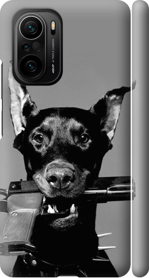 Чехол на Xiaomi Poco F3 Доберман (2745m-2280-42517)