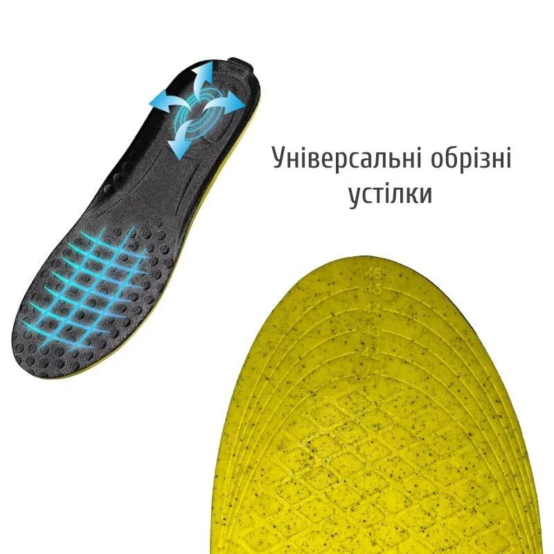 Устілки з підігрівом Folem ST 2000 mah р. 41-46 Чорний/Жовтий (533-1) - фото 6