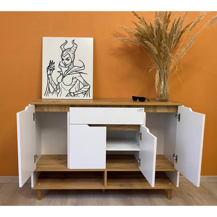 Тумба для взуття Lion Салліван-2 Німфея Альба/Дуб Аппалачі (26717769) - фото 6 Тумба для взуття Lion Салліван-2 Німфея Альба/Дуб Аппалачі (26717769) - фото 6