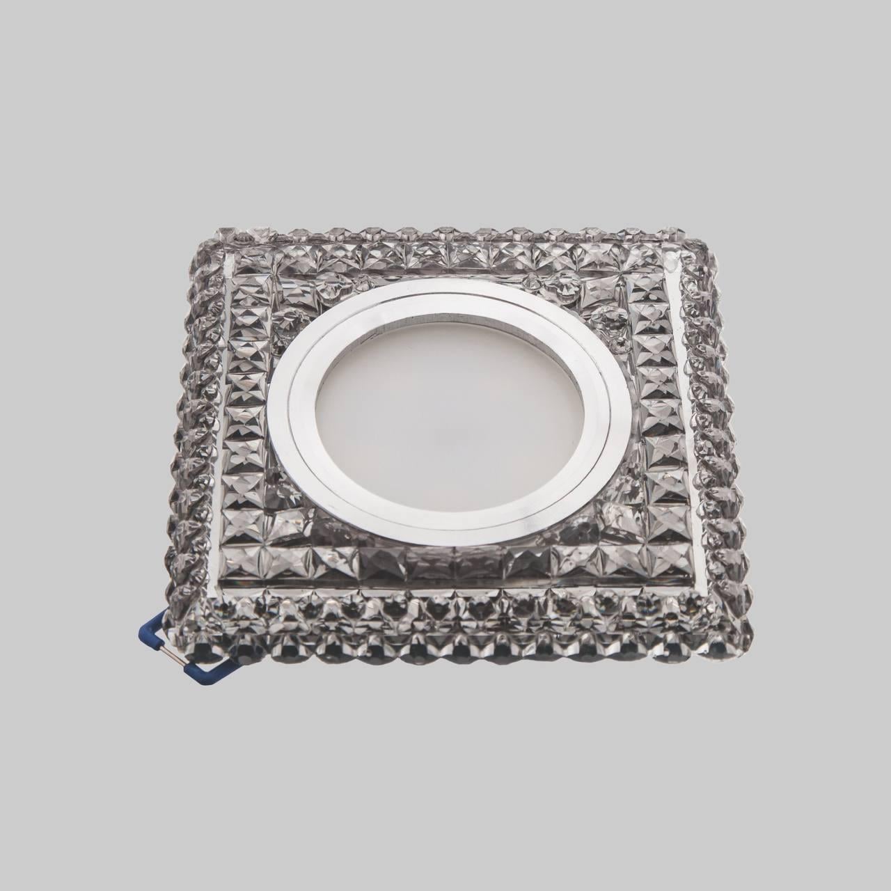 Світильник акриловий врізний Чорний (05-А88)