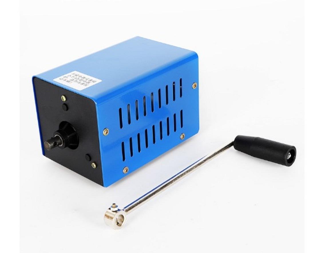 Ручний генератор-динамо машина для заряджання телефона/планшета/ 20W (31462095)