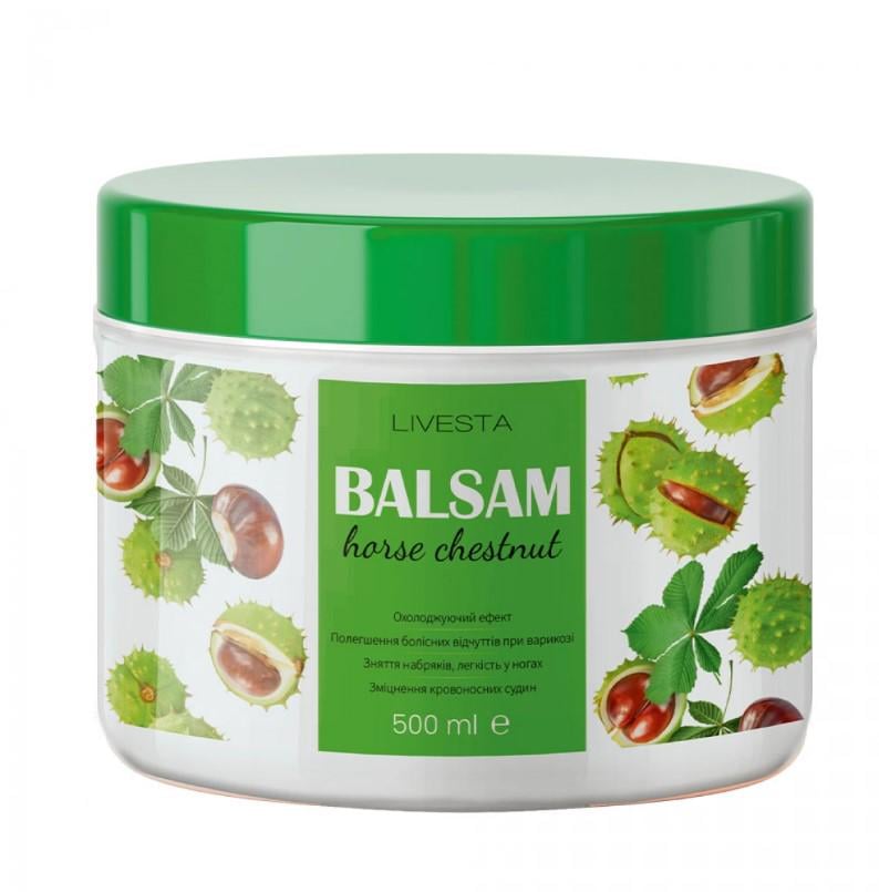 Бальзам з екстрактом кінського каштану Livesta 500 мл Бальзам з екстрактом кінського каштану Livesta 500 мл