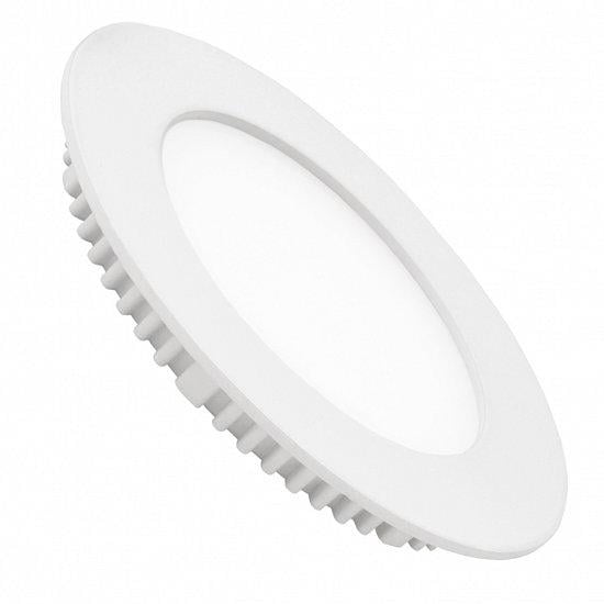 LED-світильник вбудований Eurolamp LED-DLR-4/4 4W 280 Lm 4000K Ø 105 IP20 Білий (4260410480731)