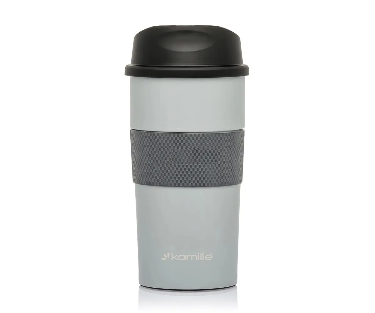 Термокружка Kamille KM-2151A 480 мл Светло-серый (8-6-4696641)