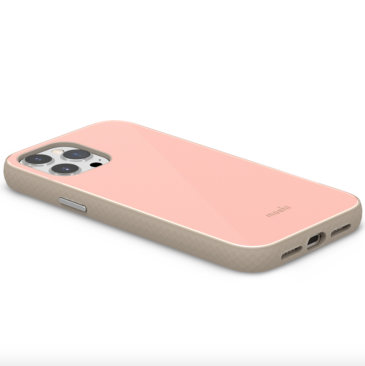 Чохол-накладка Moshi iGlaze Slim Hardshell Case for iPhone 13 Pro Max, Dahlia Pink (99MO132013) - фото 3