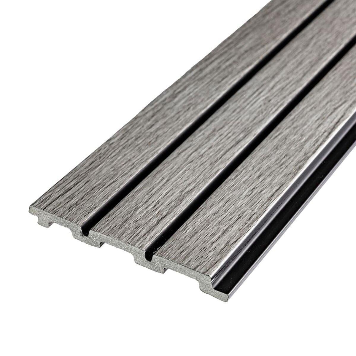 Рельс декоративный PS 2900х120х12 мм Светло-серый дуб (SW-00001740) - фото 1 Рельс декоративный PS 2900х120х12 мм Светло-серый дуб (SW-00001740) - фото 1