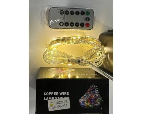 Гірлянда Роса ROST20/200 USB з пультом 20 м 200 діодів Тепле світло/Срібний дріт - фото 4 Гірлянда Роса ROST20/200 USB з пультом 20 м 200 діодів Тепле світло/Срібний дріт - фото 4