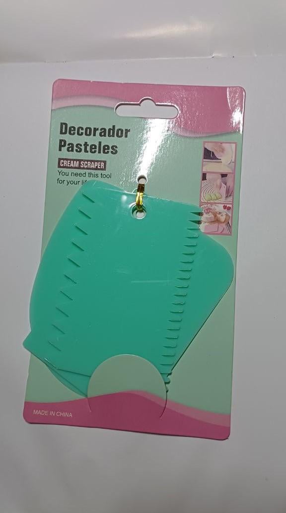 Набір кондитерських скребків 3 шт. Зелений (a735e34e) - фото 2 Набір кондитерських скребків 3 шт. Зелений (a735e34e) - фото 2