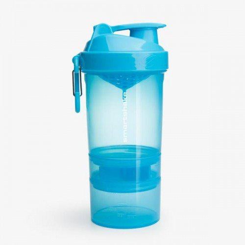 Шейкер SmartShake O2GO 600 мл Neon Blue (00000034884) - фото 1