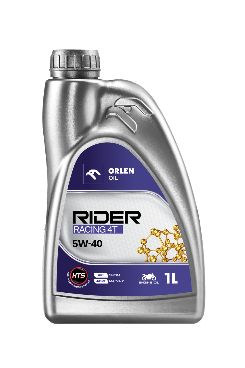 Моторное масло Orlen Oil Platinum Rider RACING 4T 1 л (5W-40)