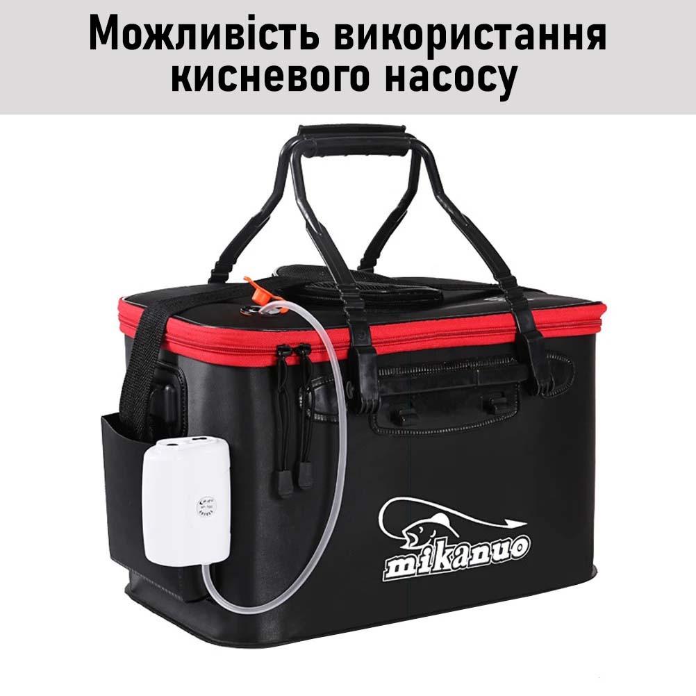 Сумка для риболовлі складна посилена 50x29x26 см - фото 10