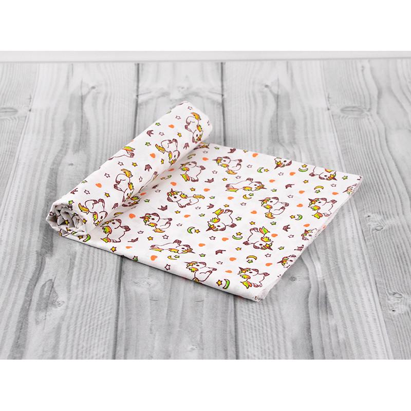 Пелюшка ситець Руно Єдинороги 95x110 (22269) Пелюшка ситець Руно Єдинороги 95x110 (22269)