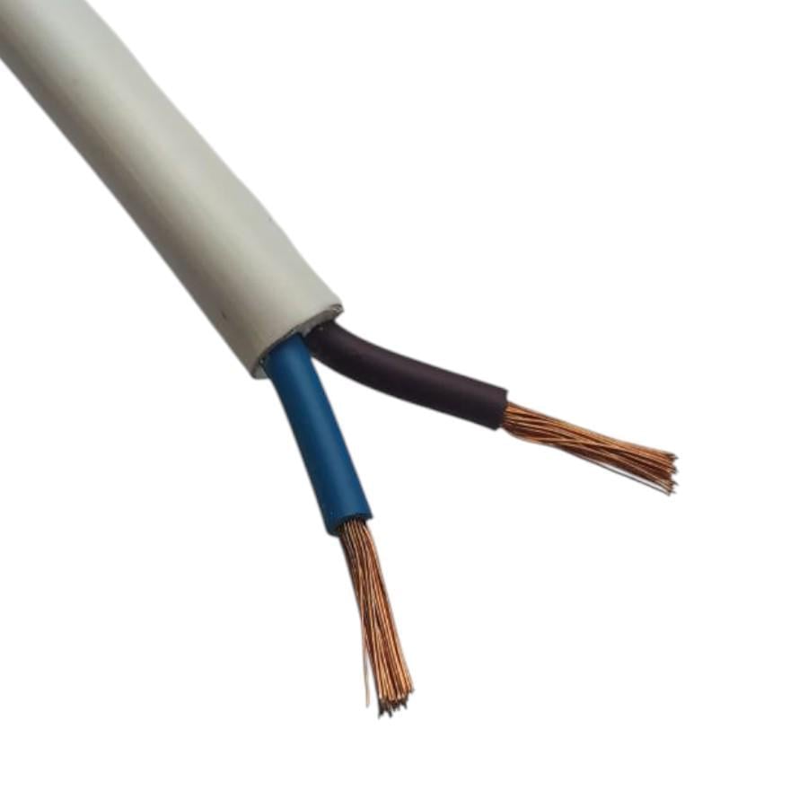 Провід ПВС 15 м 2х6 мм Білий - фото 2