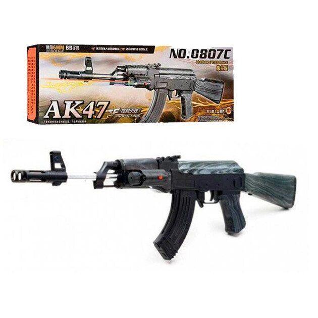 Автомат із лазерним прицілом АК-47 (230307)
