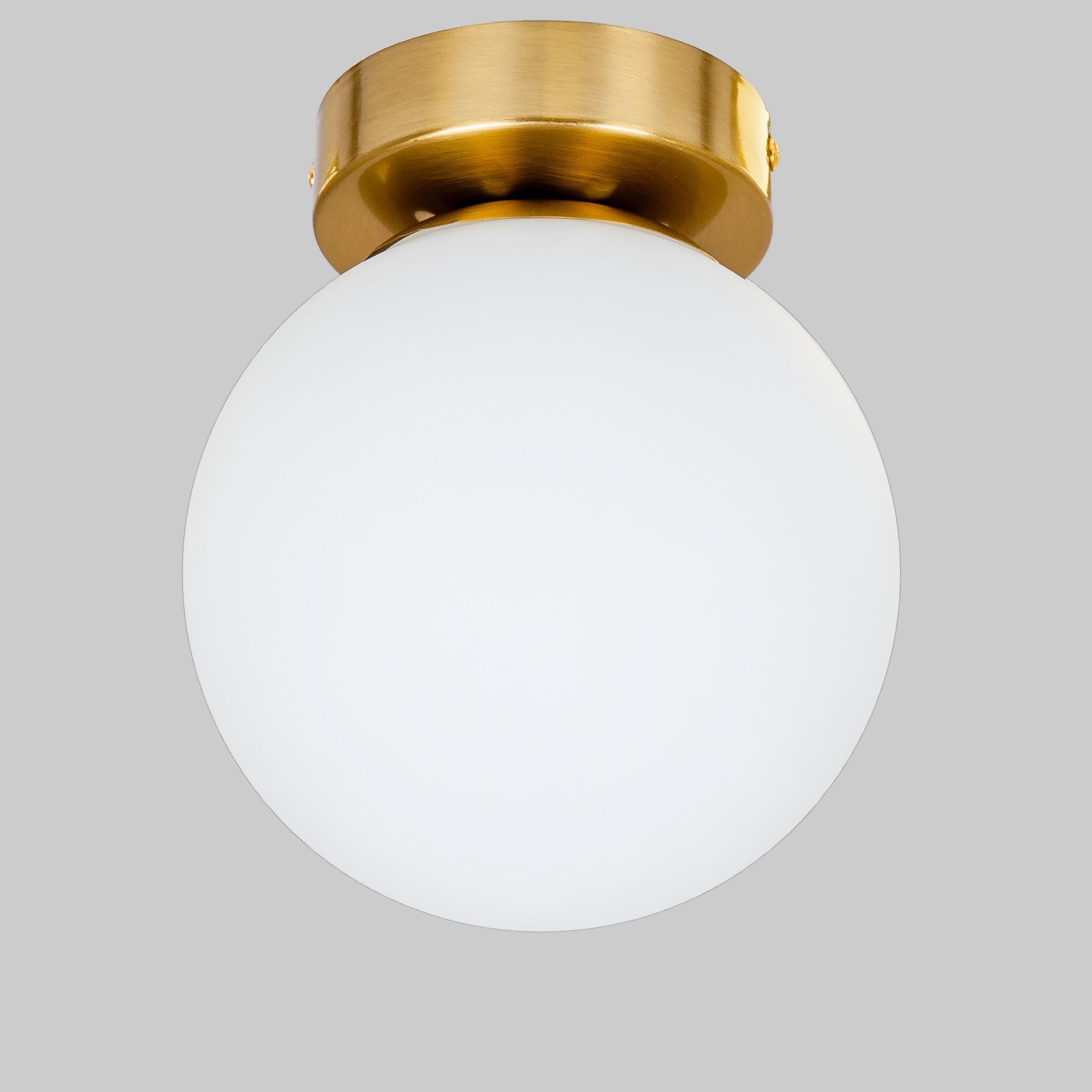 Люстра потолочная стеклянная Бронзовый (56-XPR150F-1 BRZ+WH)