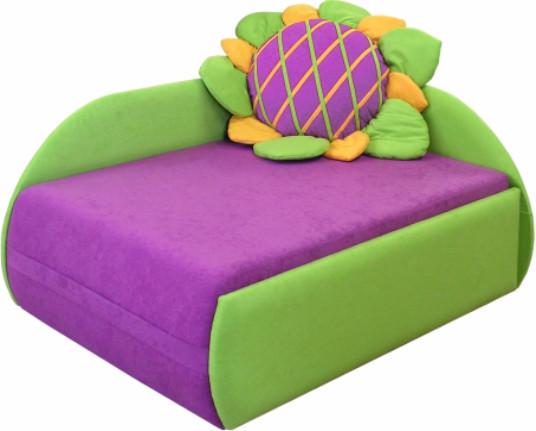 Диван детский МАКСИ-Мебель Малыш Подсолнечник (9904)