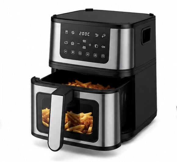 Аэрофритюрница и гриль Domotec MS-3225 7 л 3800W без растительного масла