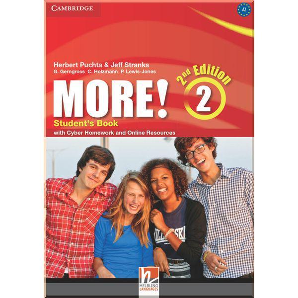 Учебник More! 2nd Edition 2 Student's Book with Cyber Homework