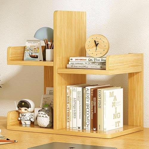 Полка книжная настольная из дерева Меланж Карри (КПА-021303)