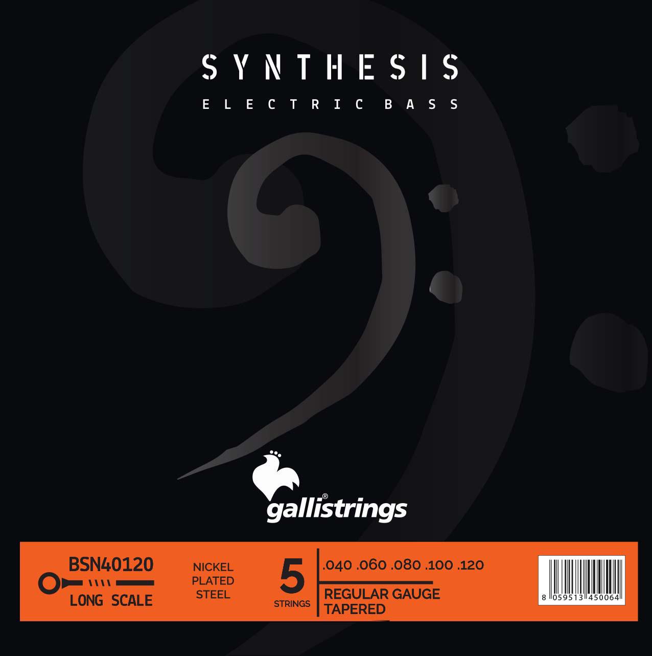 Струны для бас-гитары Gallistrings BSN40120.040-.0120/Synthesis/REGULAR TAPERED/Nickel (25491742) Струны для бас-гитары Gallistrings BSN40120.040-.0120/Synthesis/REGULAR TAPERED/Nickel (25491742)