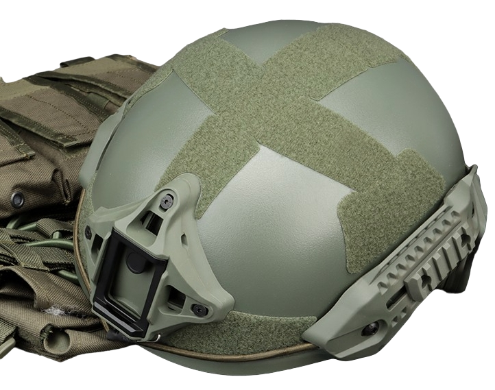 Шолом страйкбольний MK Helmet Olive (HL-29-OD) - фото 17