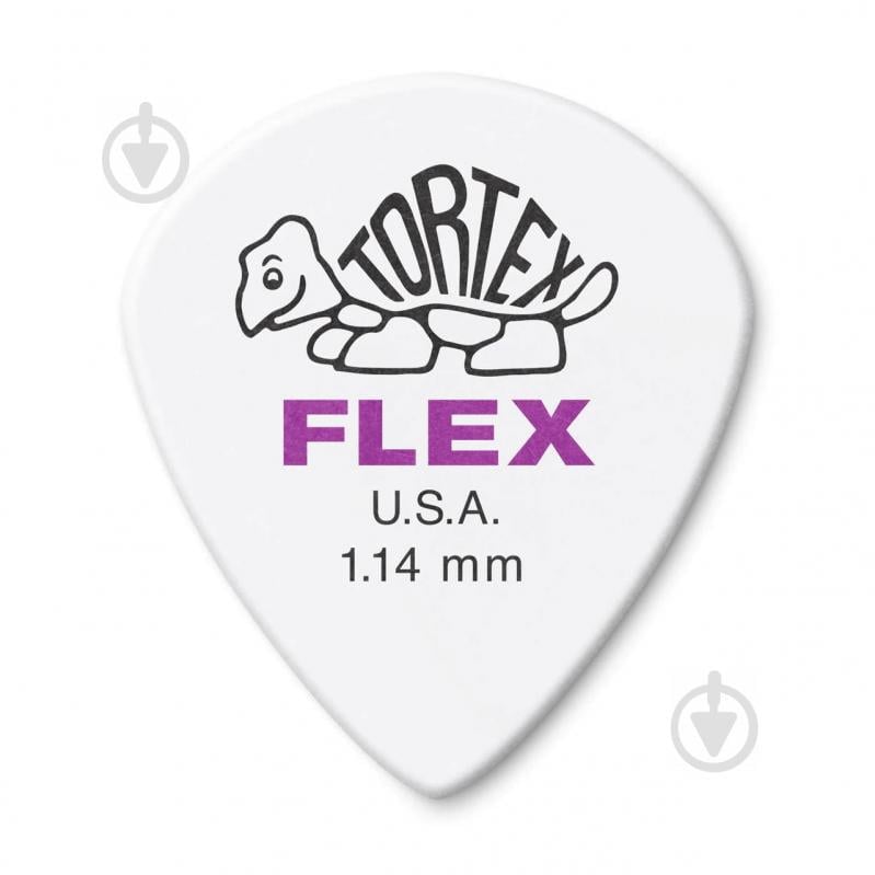 Медиатор Dunlop 4680 Tortex Flex Jazz III 1.14 mm (1 шт.)