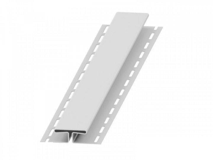 Планка H-профіль для софіту Budmat 3 м Білий