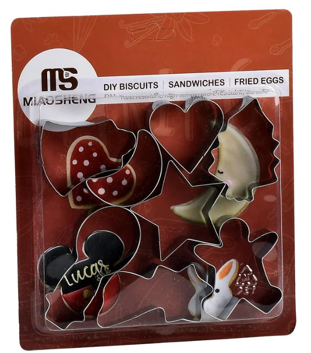 Формочки для печенья R97581 Sweets 8 шт. 16,5х24 см