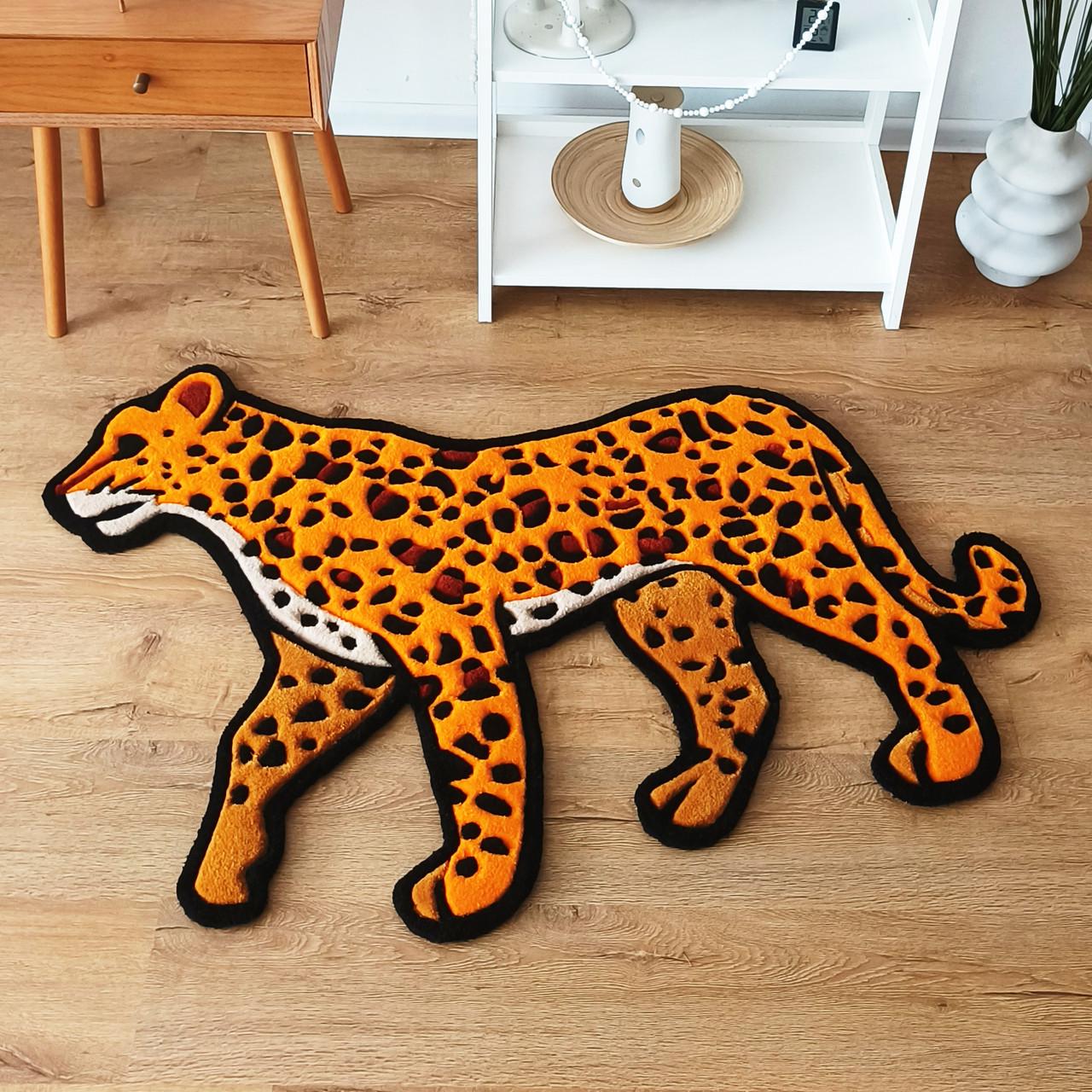 Ковер ручной работы Леопард 170х130 см