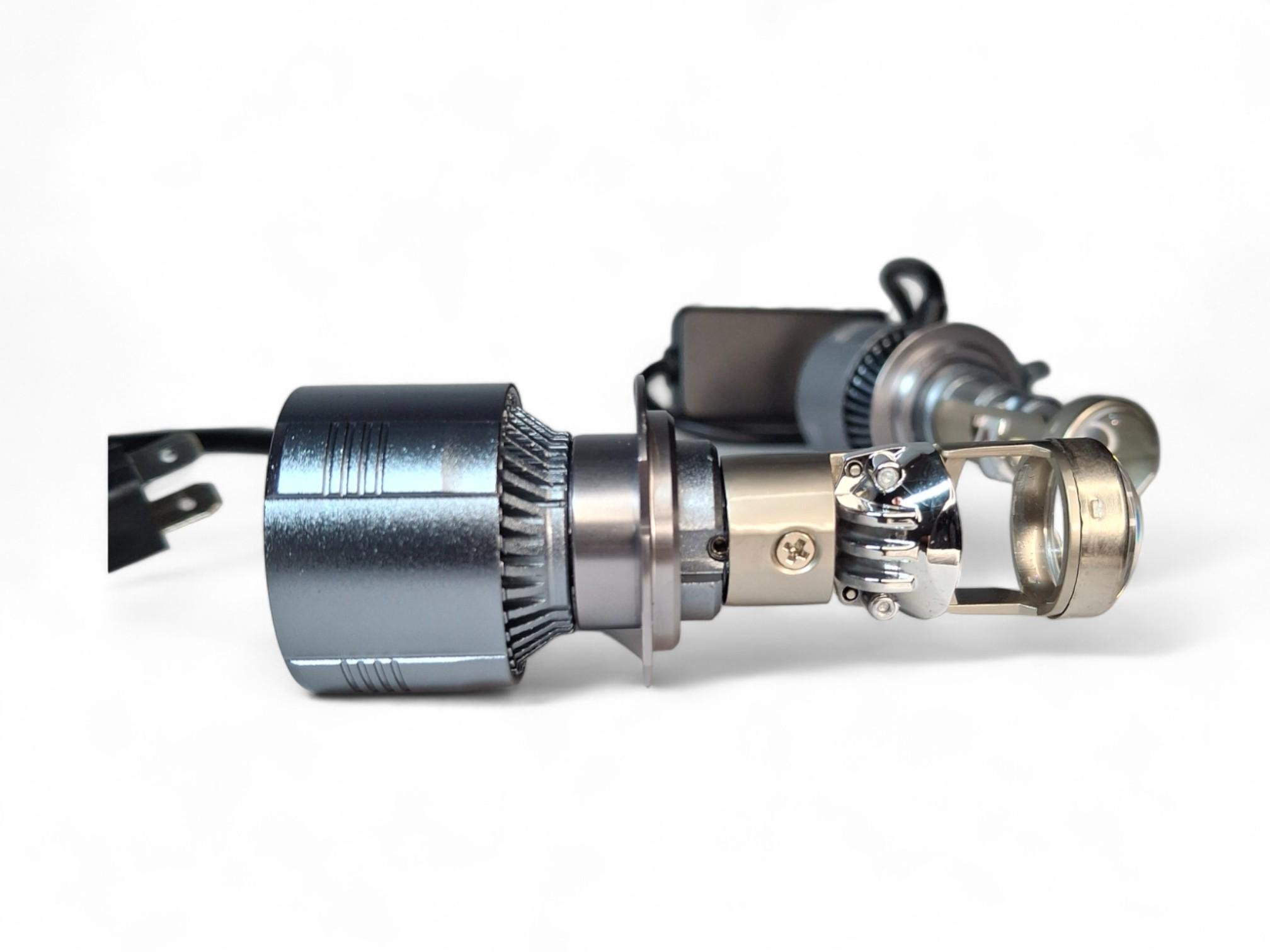 Автомобільна міні-лінза Led А80 H7 80W (100001-58) - фото 2 Автомобільна міні-лінза Led А80 H7 80W (100001-58) - фото 2