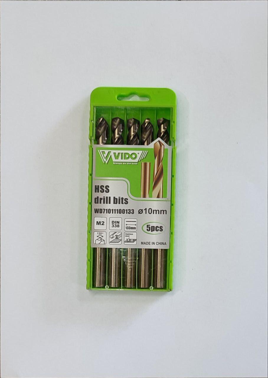 Сверло по металлу Vido WD71011100133 10.0 мм (27763069)