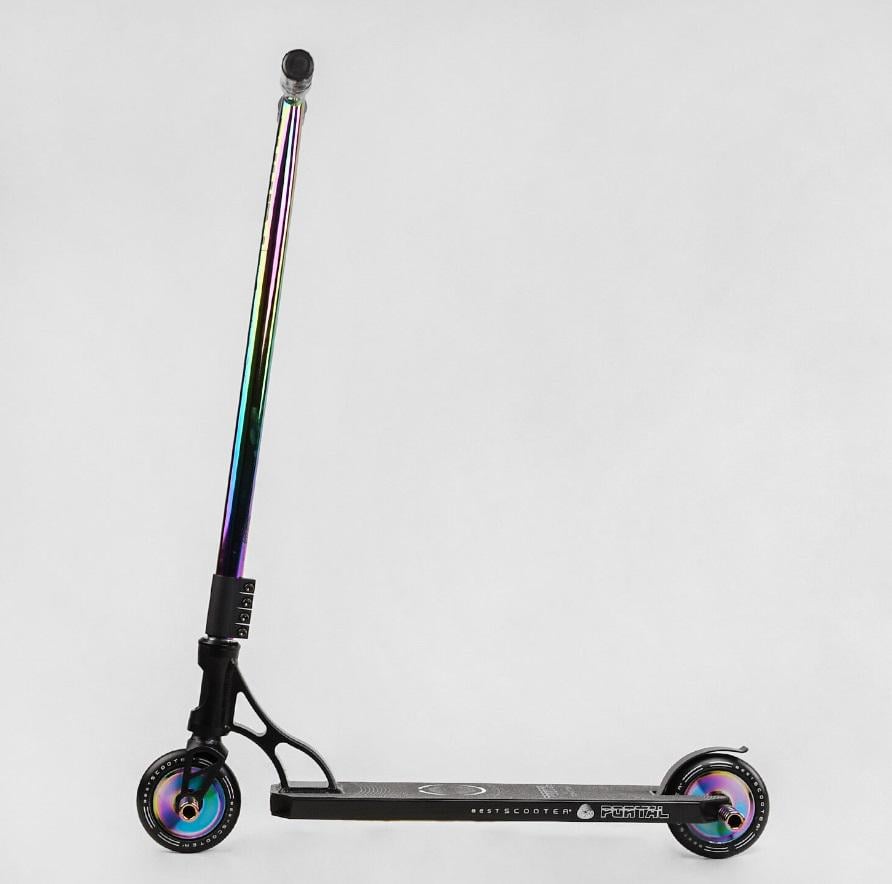 Самокат трюковый Best Scooter Portal HIC система/пеги колеса 120 мм Черный (PL-51588) - фото 3