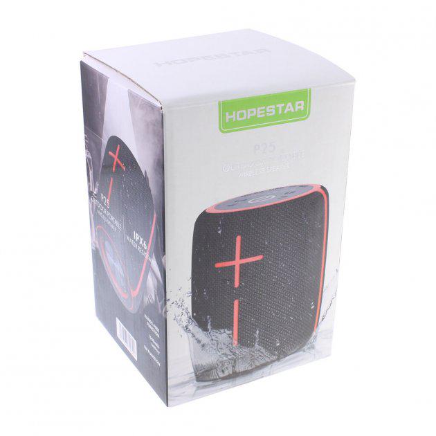 Колонка портативная Bluetooth Hopestar P25 Black - фото 2