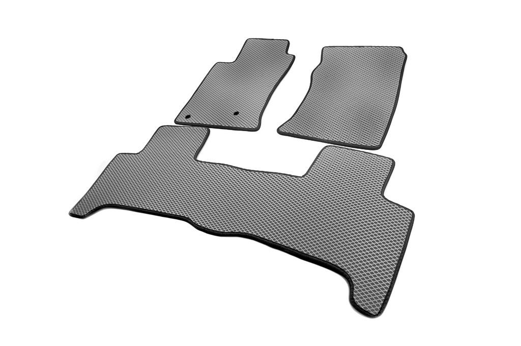 Коврики автомобильные Digital Designs для Toyota Land Cruiser Prado 120 2 ряда EVA Серый (123017)