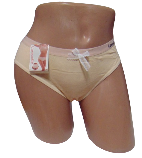 Трусы женские Careuokin 2781 в рубчик L Бежевый (2078048922) Трусы женские Careuokin 2781 в рубчик L Бежевый (2078048922)