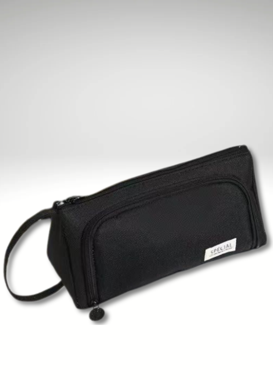 Пенал органайзер розкладний для школярів та студентів універсальний 21х10х7 см Чорний (60128) Пенал органайзер розкладний для школярів та студентів універсальний 21х10х7 см Чорний (60128)