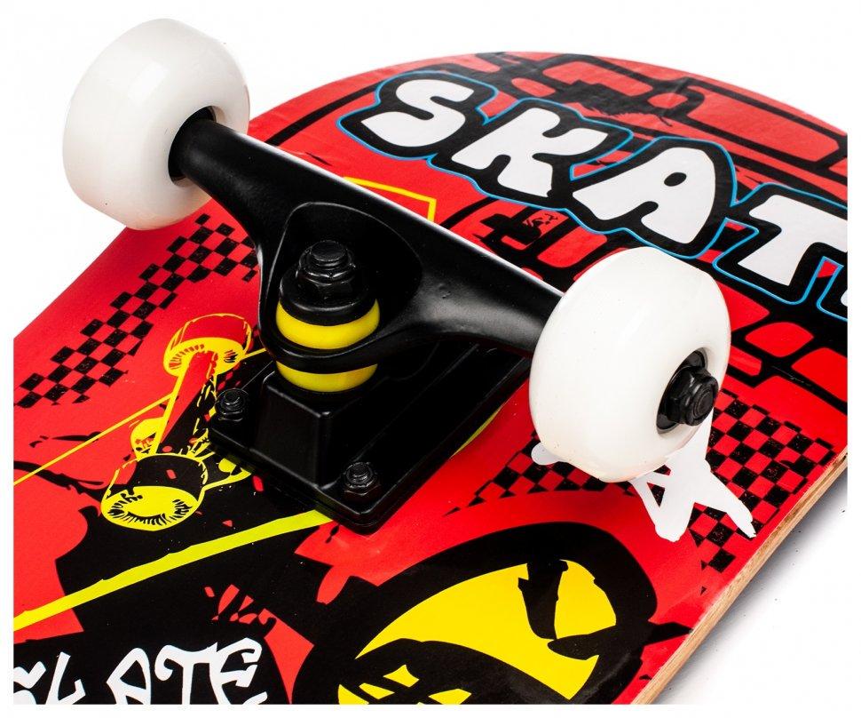 Скейтборд El Primo натуральное дерево Canada трюковой для подростка Pinesky для трюков с росписью Конверсы - фото 4 Скейтборд El Primo натуральное дерево Canada трюковой для подростка Pinesky для трюков с росписью Конверсы - фото 4