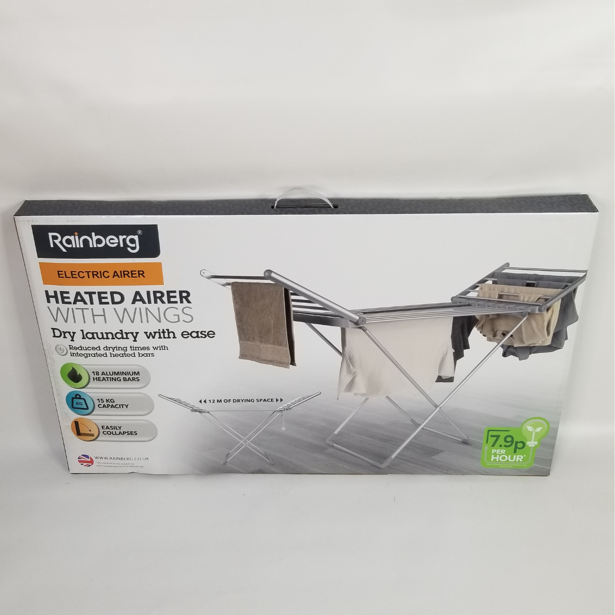 Сушарка для одягу електрична з підігрівом та розкладними боковими крилами (SST-5) - фото 11