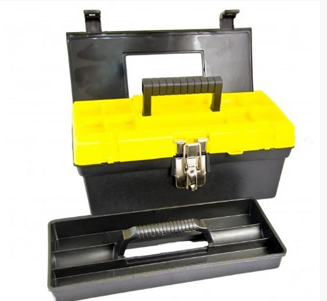 Набор ящиков для инструмента MasterTool 12,5" 16" 19" 3 шт. с металлическими замками (79-2001) - фото 2